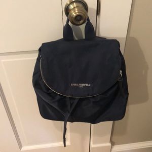 Karl Lagerfeld Navy backpack